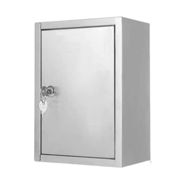 Caja Eléctrica de Acero Inoxidable de Alta Resistencia con Protección de Bloqueo con Tornillo de Montaje Caja de Conexiones Eléctricas Resistente a La