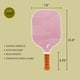 thumbnail image 2 of Set de 2 palas de pickleball Inscribe en rosa rosado, 2 of 4