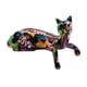 thumbnail image 1 of Estatua De Gato Durmiendo Con Graffiti, Escultura De Resina Para Regalo De Boda, Estilo Lindo Y Versátil C, 1 of 3