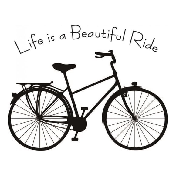Decomural Beautiful Ride Inspirational WS-44198