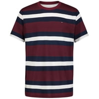 Camiseta Tommy Hilfiger De Manga Corta Para Niños, Rugby Stripe, 8 Años