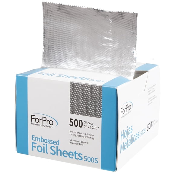 Hojas Aluminio ForPro Embossed 500S 5x10.75cm Coloracian