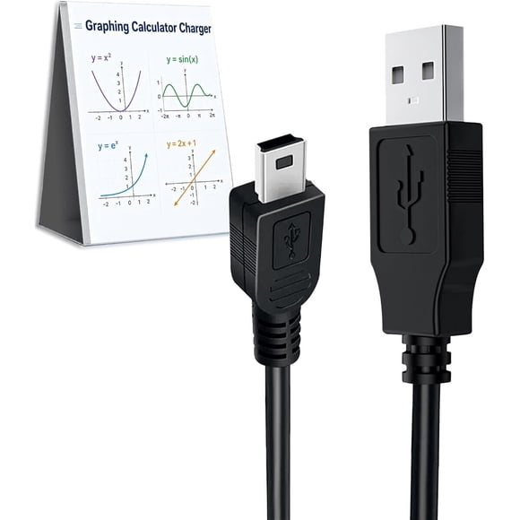 Cable de carga y datos para calculadoras TI-84 Plus CE y TI-Nspire