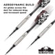 thumbnail image 3 of Dardos Soft Tip Viper Sinister, 95% tungsteno, 16 g, con accesorios, 3 of 9