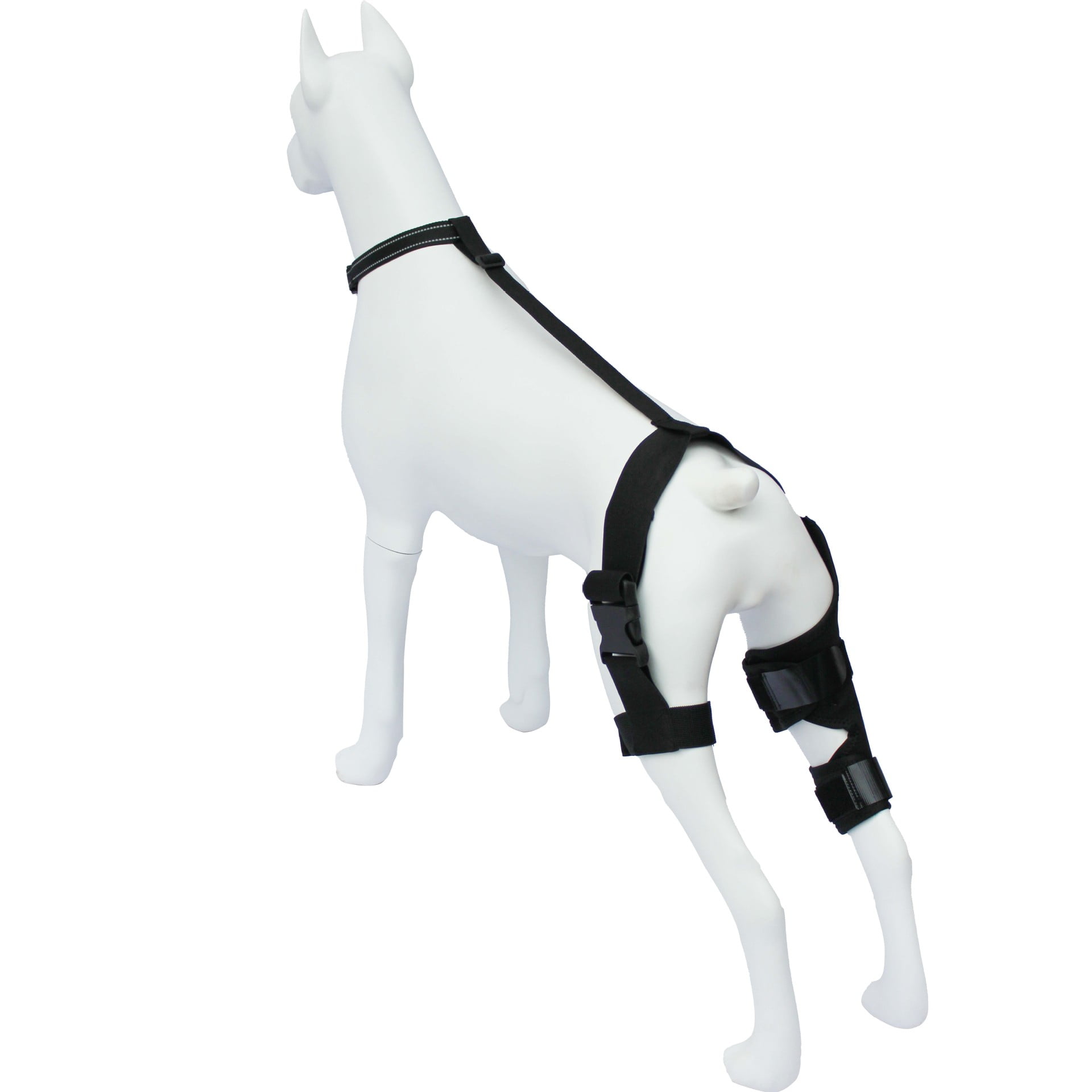 Xusx111 - Rodilla Para Perros Rodilla Para Perros Pata Trasera Rodilla Para Perros Con Cuello Extra Y Soporte Trata La Dislocación De La Rodilla Artritis (s)
