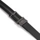 thumbnail image 4 of Cinturón SlideBelts de Cuero Vegano 122 cm Negro/Metal gris, 4 of 7