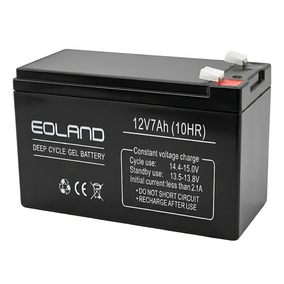 Batería Gel 12v 7ah Ciclo Profundo Ups Alarma Respaldo Power