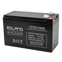 Eoland - Batería Gel 12V 7Ah Ciclo Profundo Ups Alarma Respaldo Power