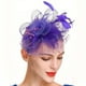 thumbnail image 1 of Elegant Fascinators Hat for Women - Perfect for Tea Parties, Kentucky Derby, Weddings, and Cocktail Parties - Features Mesh, Feathers, and Flower Decorations, 1 of 5