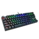 thumbnail image 1 of ZUOYA Gaming Teclado Mecánico Con Cable Retroiluminado 87Key Interruptor Negro RGB, 1 of 5