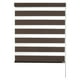 thumbnail image 1 of Cortina Roller Duo Blackout Café, Alto Ajustable máximo de 235 cm x Ancho a Elección para Sala, Living, Oficina o Escritorio (100 cm de Ancho x 235 cm de Alto), 1 of 3