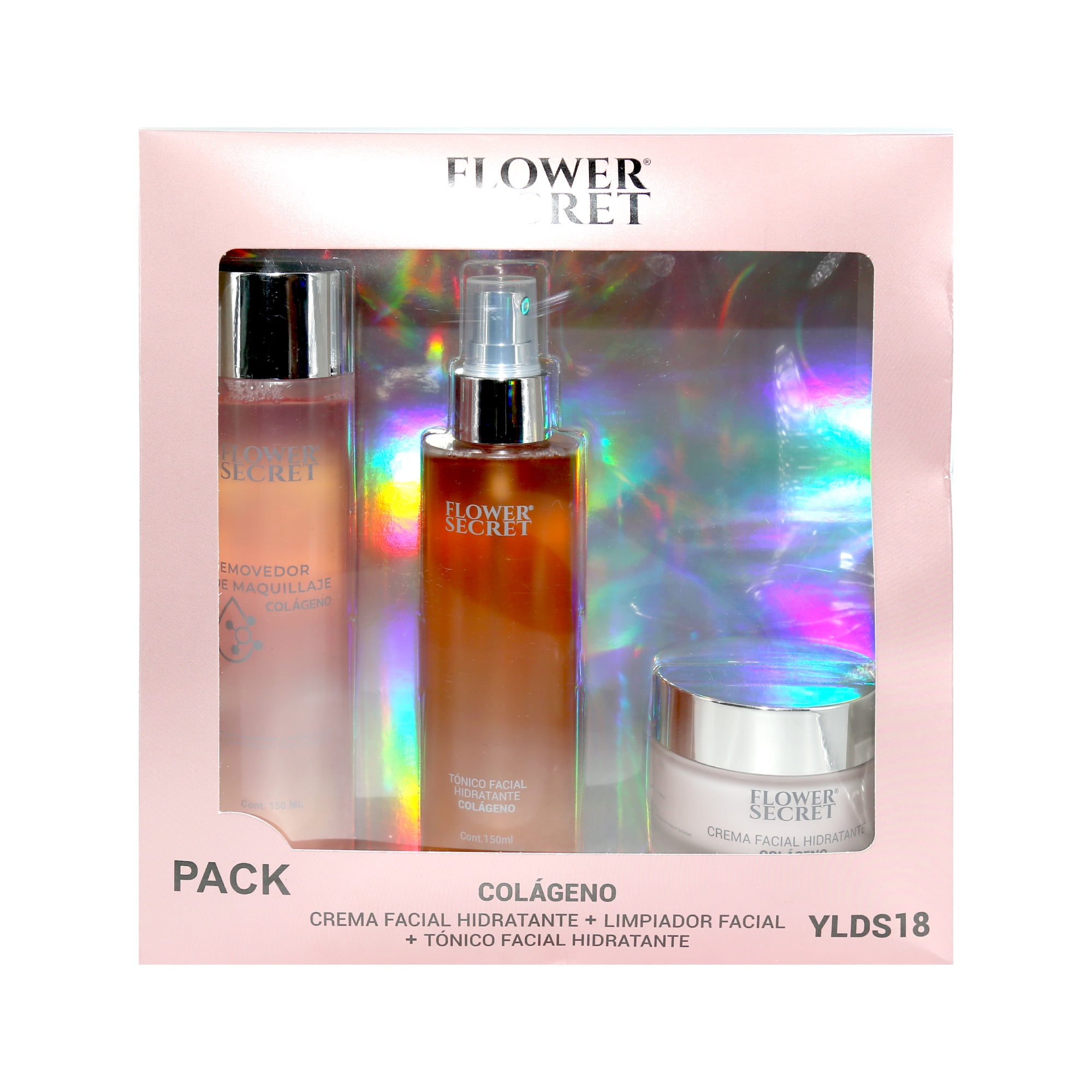 Flower Secret - Set De Cuidado Con Colágeno - Pack 3