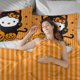 thumbnail image 5 of Halloween Hello_Kitty_ Quilt Set FullSoft Lightweight Quilts Quilted Bedspreads3 Pieces Set Queen SizeColorful Cartoon Print All Season 173*218CM, 5 of 5