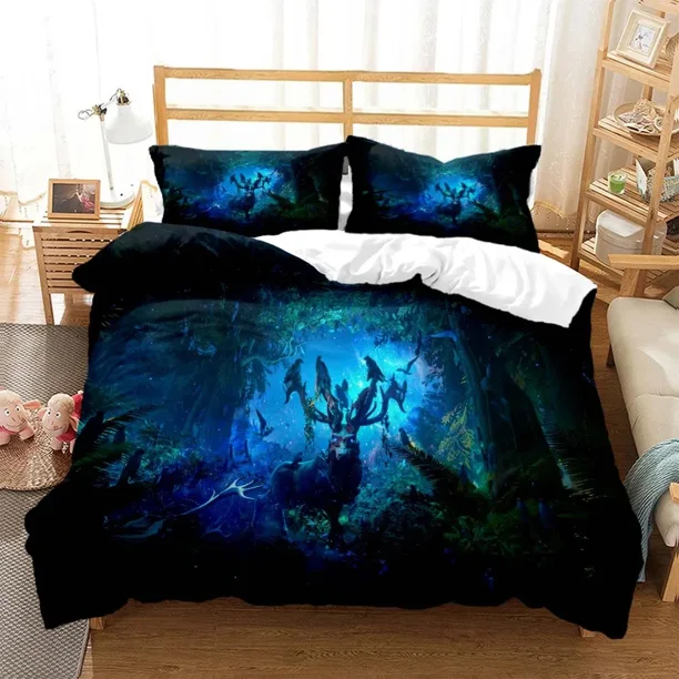 Elk God of Luck soft and comfortable Customizable comforter bedding sets bedding set luxury quilt cover Personalized bedding