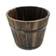 thumbnail image 1 of Macetero De Madera Tipo Barril Para Jardin Terraza Planta XS, 1 of 8