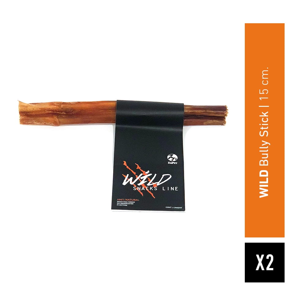 Snack Zupet Bully Stick 15Cm Pack X2