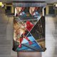 thumbnail image 1 of Spider-Man Fragments 3 Piece Sets Full/Queen Size - Reversible Microfiber Quilts with 2 Shams Soft Lightweight Bedspread Coverlet Comforter for All Season Bed Sheets, 1 of 5