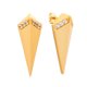 thumbnail image 5 of Aretes Lupine para mujer de Sole du Soleil chapados en oro de 18k, 5 of 9