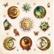 thumbnail image 2 of Libro de pegatinas Celestial Wonders con más de 900 pegatinas, 2 of 9