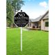thumbnail image 2 of Multiwins No Soliciting Sign for House, 11 x 27 pulgadas, 2 of 3