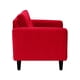 thumbnail image 5 of Sofa Retro 1c Felpa 00 Rojo, 5 of 6