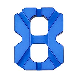 Ioensy - Llave Para Radios De Bicicleta, Herramienta De Reparación De Llave Inglesa, Accesorios Para Radios De Rueda, Azul