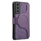thumbnail image 3 of Funda Billetera Magnética para Samsung Galaxy S21 FE Soporte Tarjetas Desmontable Morado, 3 of 6