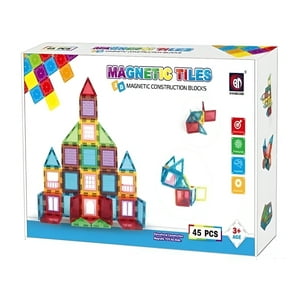 Master Prox - Didáctico Infantil Bloques Magnéticos 45Pcs