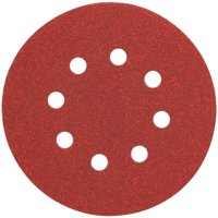 Papel De Lija Dewalt Dw4314 220 Con Gancho Y Bucle De 5 Pulgadas (Paquete De 25)