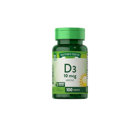 Vitamina D3 400 Iu 100 Tabletas -