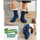 thumbnail image 5 of Calcetines Slipper Fuzzy Winter Cozy Fluffy Cabin Para Hombre Azules, 5 of 7