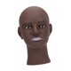 thumbnail image 5 of Cabeza De Maniquí Calva, Cabeza De Entrenamiento Resistente Para Exhibición, Sombrero, Auriculares, Peluquería, Piel Negra, 5 of 5