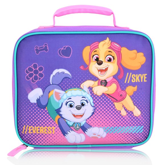 Lonchera Fast Forward Paw Patrol Skye y Everest (Púrpura)