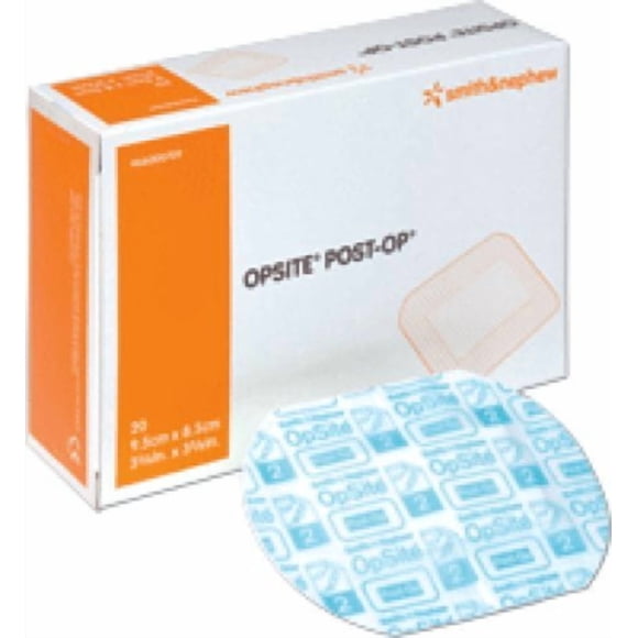 Aderezo impermeable Smith & Nephew Opsite Posoperatorio, caja de 20