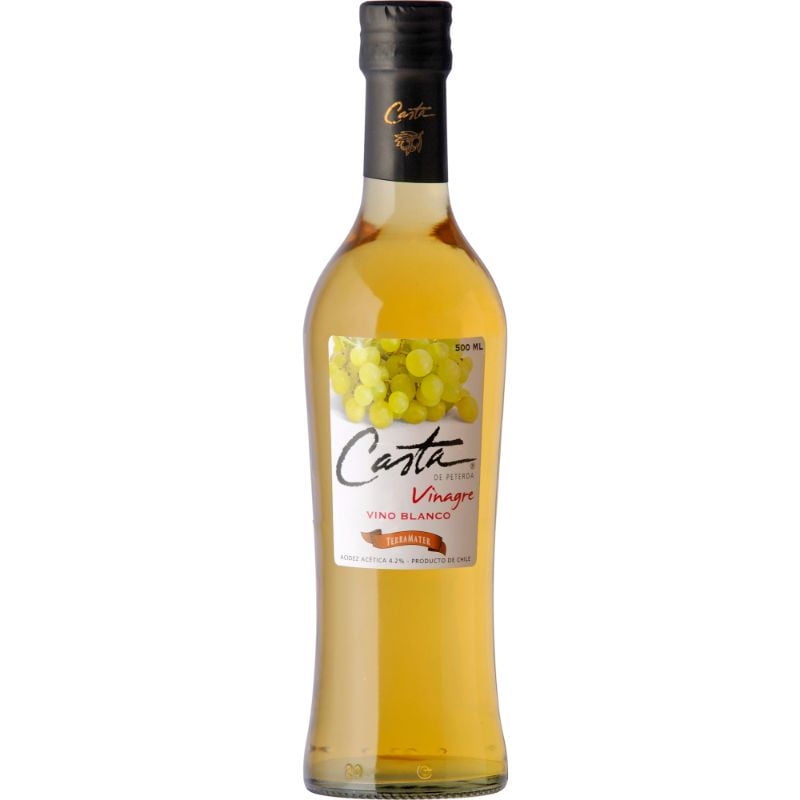 Vinagre De Vino Blanco Botella 500 cc Casta de Peteroa