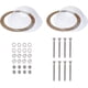 thumbnail image 5 of Paquete de 2 vallas para perros, ventana de 11,2 pulgadas con cúpula acrílica transparente, ventana de burbujas para mascotas, cerca para patio de juegos., 5 of 7