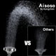 thumbnail image 2 of Alcachofa De Ducha High Pressure Rain De 5 Posiciones Cromada, 2 of 7
