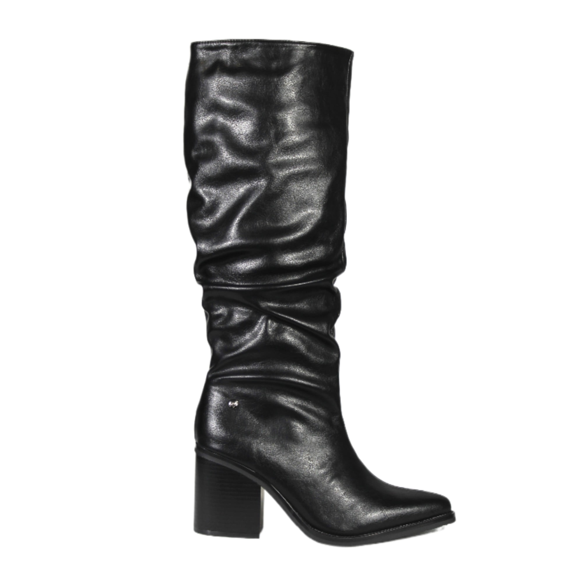 Bota Ecocuero Media Alta 05 Yassne Negro | Lider
