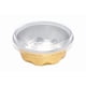thumbnail image 1 of Vasos de aluminio KitchenDance de 60 ml con tapa para postres, 100 dorados, 1 of 5