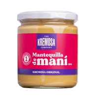 Kremosa - Mantequilla De Maní 100% Natural 450G - Sin Azúcar Añadida