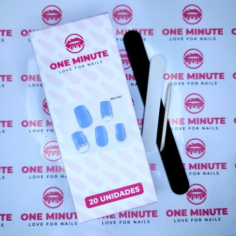 One Minute - Uñas Gel Semicuradas Diseño 183