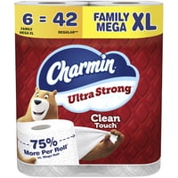Papel Higiénico Charmin Ultra Fuerte 6 Rollos Mega Xl Familiares