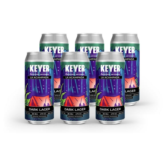 Pack x6 Dark Lager - Die Wale
