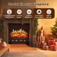 thumbnail image 2 of Inserto de chimenea eléctrica Electactic de 21" con efecto de troncos, calefactor 750 W/1500 W, 2 of 6