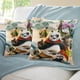 thumbnail image 3 of Kung Fu Panda 4 Fundas de almohada de terciopelo con tema, regalos de funda de almohada, decoración para el hogar, cojín de lanzar, regalo de cumpleaños para fans y parejas. 40cm x 40cm., 3 of 6