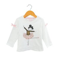 Pumucki - Polera Manga Larga Ballerina Talla 6-9M