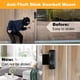 thumbnail image 3 of Soporte para timbre Blink, soporte antirrobo con vídeo parpadeante, sin taladrar, no bloquea el sensor de movimiento del timbre, fácil de instalar, apto para cámara Blink Doorbell (negro), 3 of 7