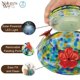 thumbnail image 4 of Comedero para colibríes Nature's Way GHF7 de vidrio soplado a mano con LED, 4 of 7