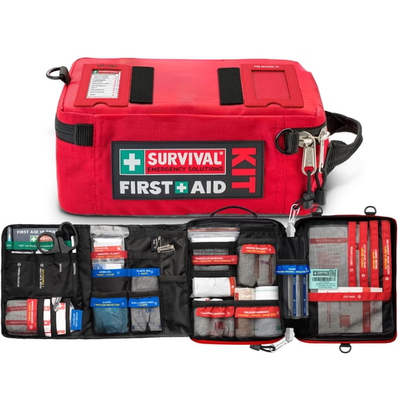 Botiquín de Primeros Auxilios SURVIVAL 142 Piezas – Sistema de Emergencia Integral