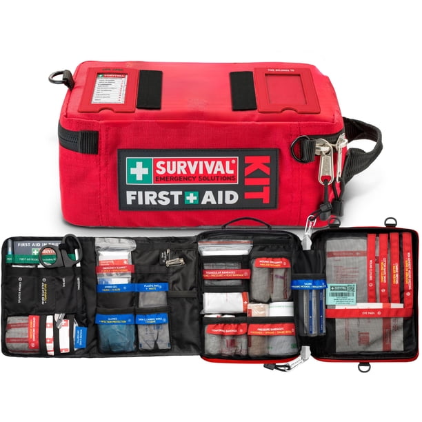 Botiquín de Primeros Auxilios SURVIVAL 142 Piezas – Sistema de Emergencia Integral